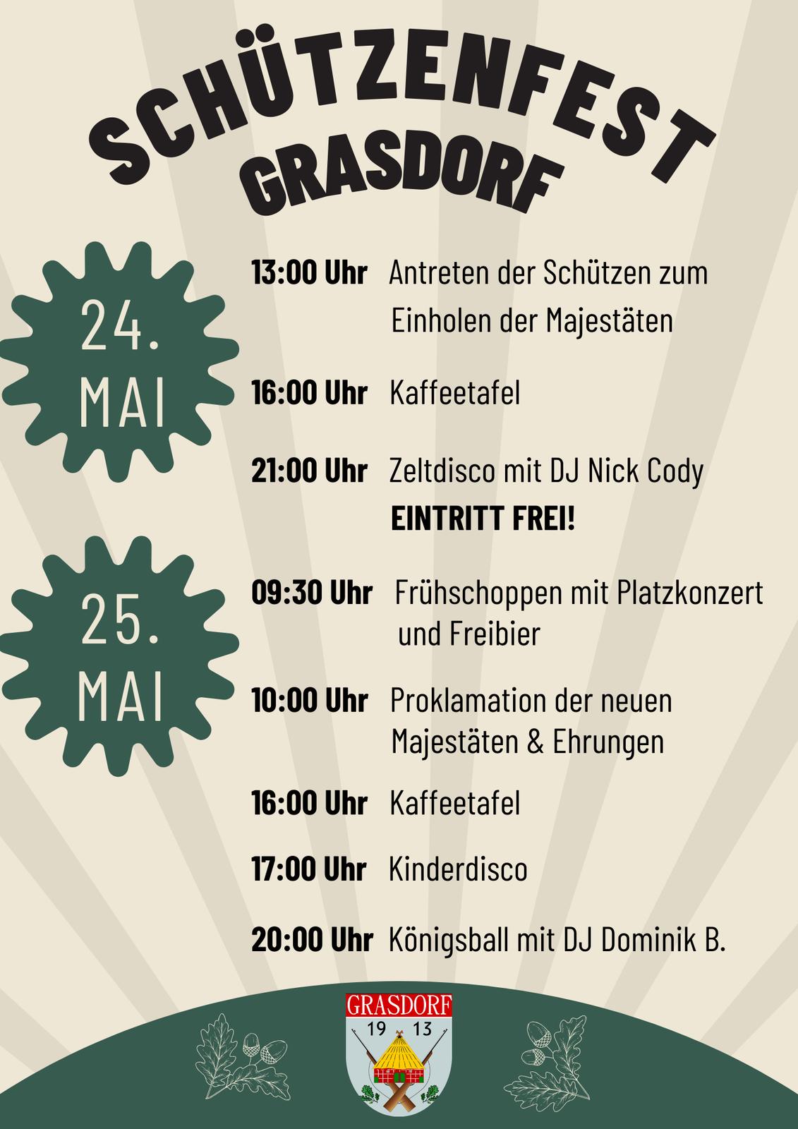 Schützenfest 2025 - Flyer Seite 2